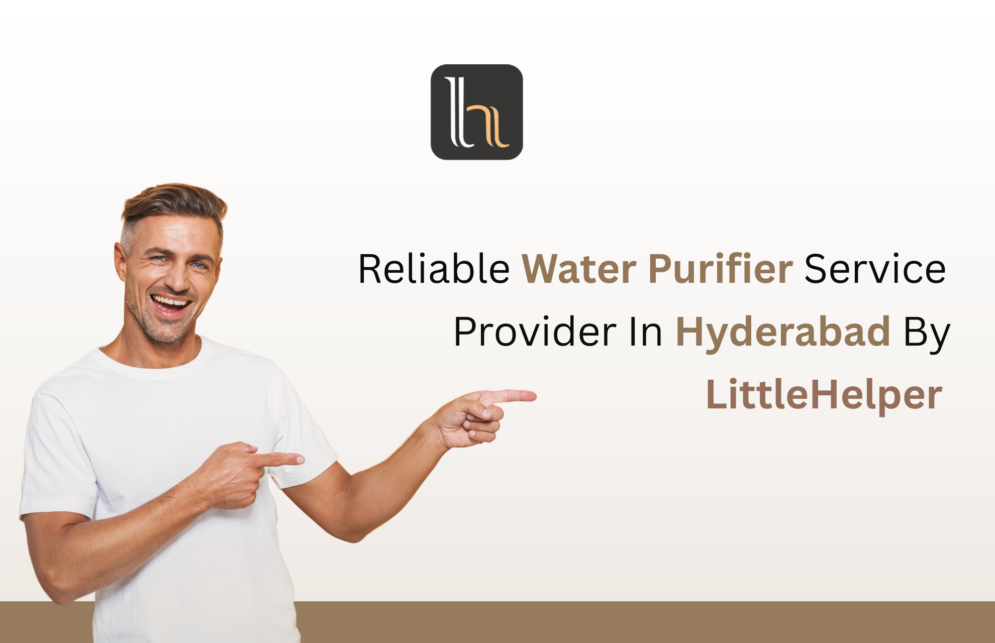 Reliable Water Purifier Service Provider in Hyderabad by Little Helper